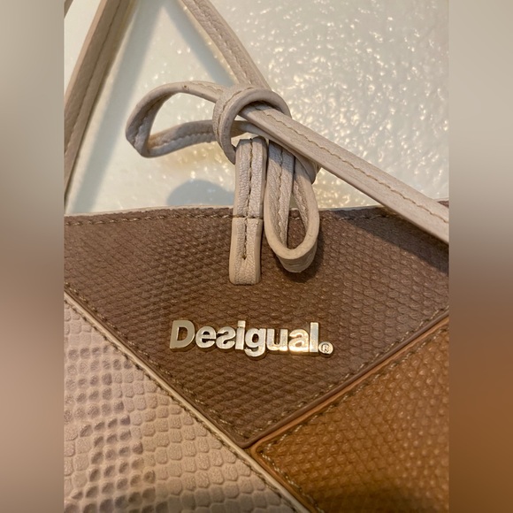 Desigual Colorful Chevron Tote Bag - Picture 7 of 12